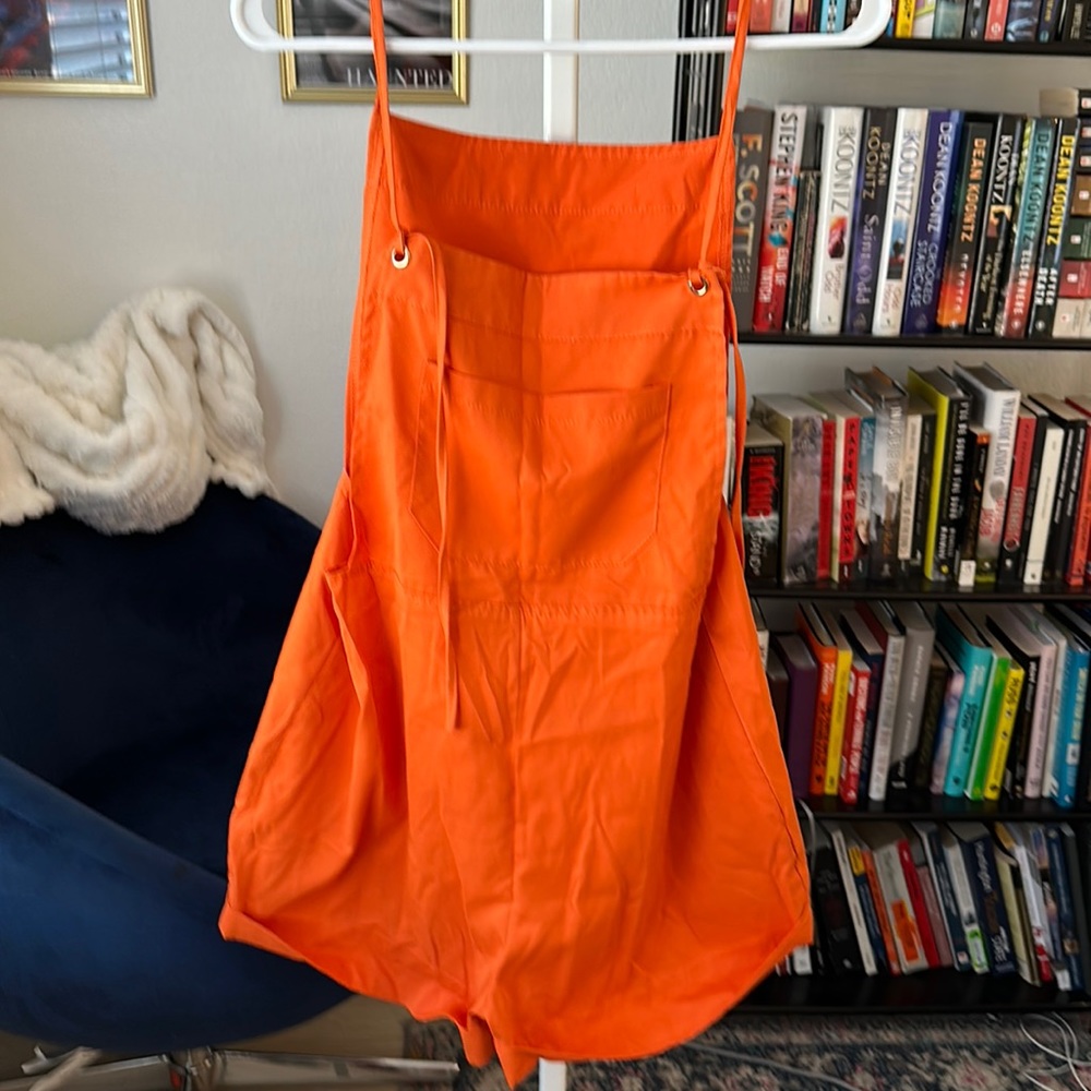 Orange Romper